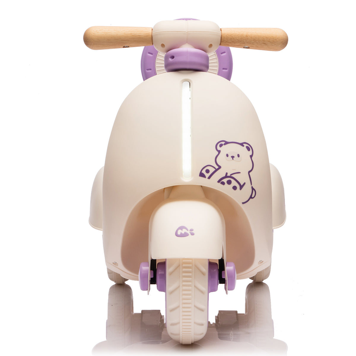 12V Kids Ride-On Motorcycle purple – safe toddler first ride-on toy ages 1-3