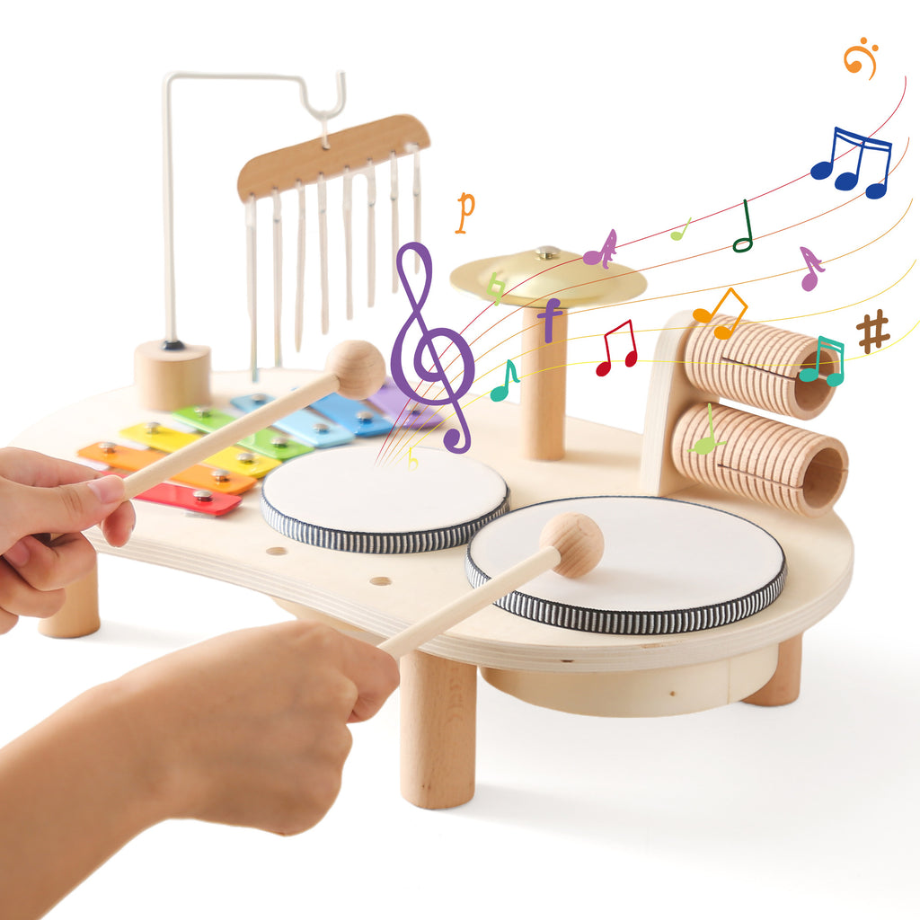 Montessori Wooden Xylophone music toy – perfect toddler gift