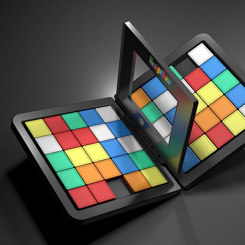 Color Battle Square Race Game Parent-Child Square Desktop Kids Puzzles Learning Educational Toys anti Stress Boys Girls Gifts