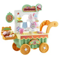 Ice Cream Cart 27-piece pretend play set full view