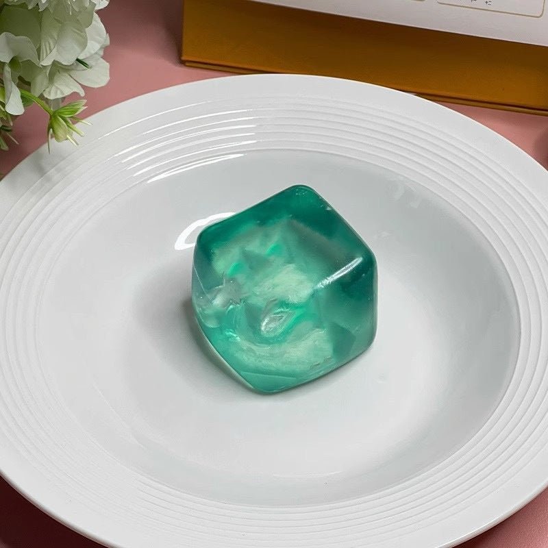 Kids squishy ice cube and candy squeeze stress relief toy