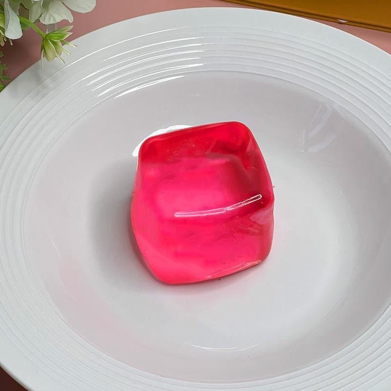 Kids squishy ice cube and candy squeeze stress relief toy