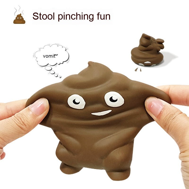 Stool Man squeeze decompression stress relief toy for all ages
