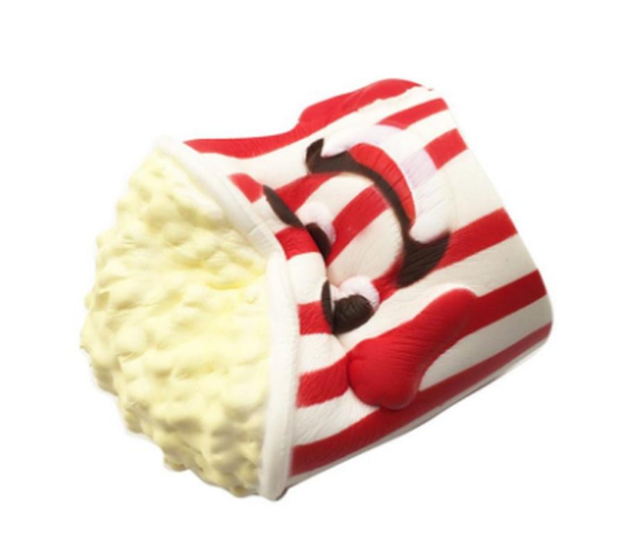 Popcorn cup squeeze fidget toy for stress relief kids and adults